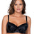 Parfait Bras 32 / D / Black Charlotte Padded Bra - Black