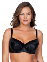 Parfait Bras 32 / D / Black Charlotte Padded Bra - Black