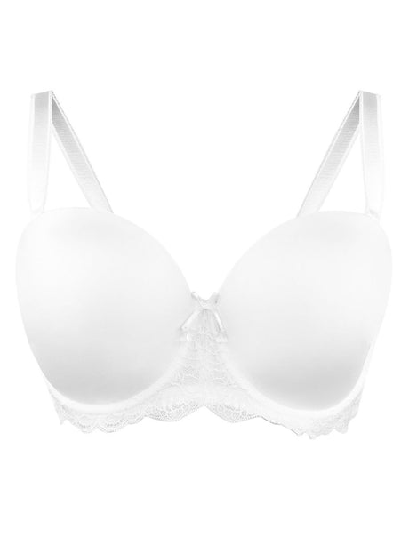 Parfait Bras Elissa Strapless Bra - Pearl White