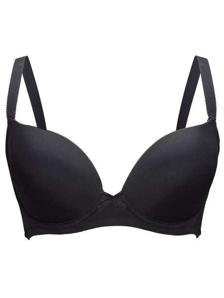 Parfait Bras Emma Plunge Molded Bra - Black