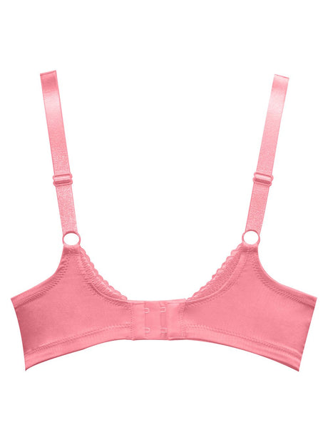 Parfait Bras Jade Contour Bandless Wire Bra - Flamingo Pink