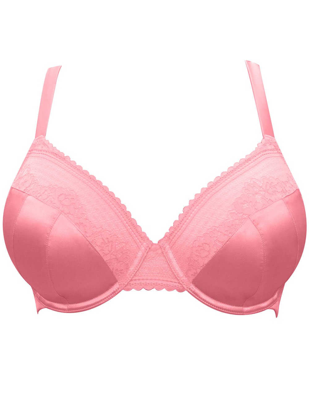 Parfait Sandrine Lightly Lined Plunge Longline Bra Rose Pink Size 38C for  sale online