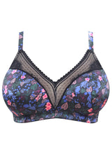 Parfait Bras Jade Padded Bralette - Black With Floral