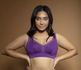 Parfait Bras Parfait Dalis Wire Free Bralette - Amethyst