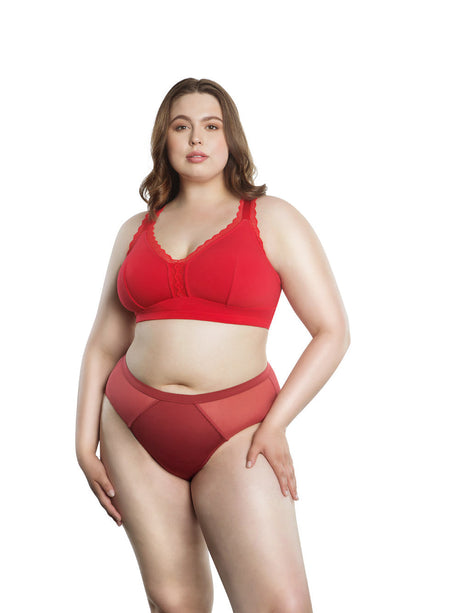 Parfait Bras Parfait Dalis Wire Free Bralette - Racing Red