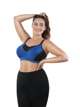 Parfait Bras Parfait Dynamic Padded Performance Sports Bra - Dazzling Blue