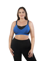 Parfait Bras Parfait Dynamic Padded Performance Sports Bra - Dazzling Blue