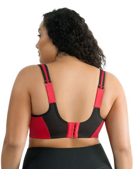 Parfait Bras Parfait Dynamic Padded Performance Sports Bra - Racing Red