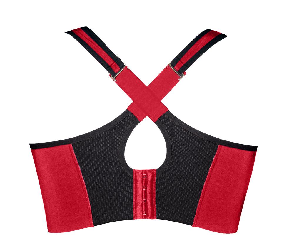 Parfait Bras Parfait Dynamic Padded Performance Sports Bra - Racing Red