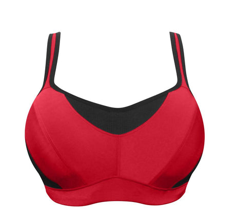 Parfait Bras Parfait Dynamic Padded Performance Sports Bra - Racing Red