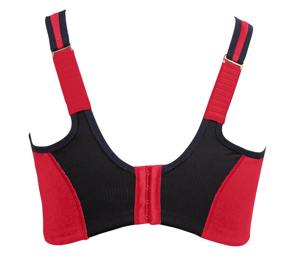 Parfait Bras Parfait Dynamic Padded Performance Sports Bra - Racing Red