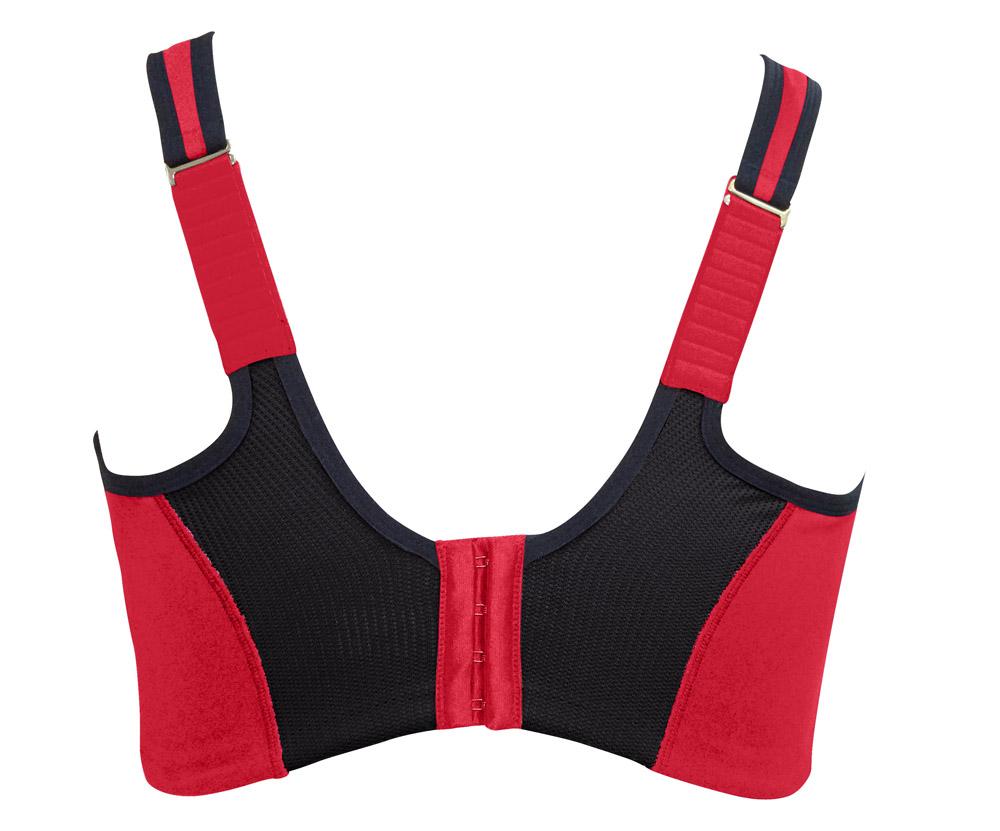 Buy NEONFIT Fashion Non Padded Sports Bra (Red) Online at Best