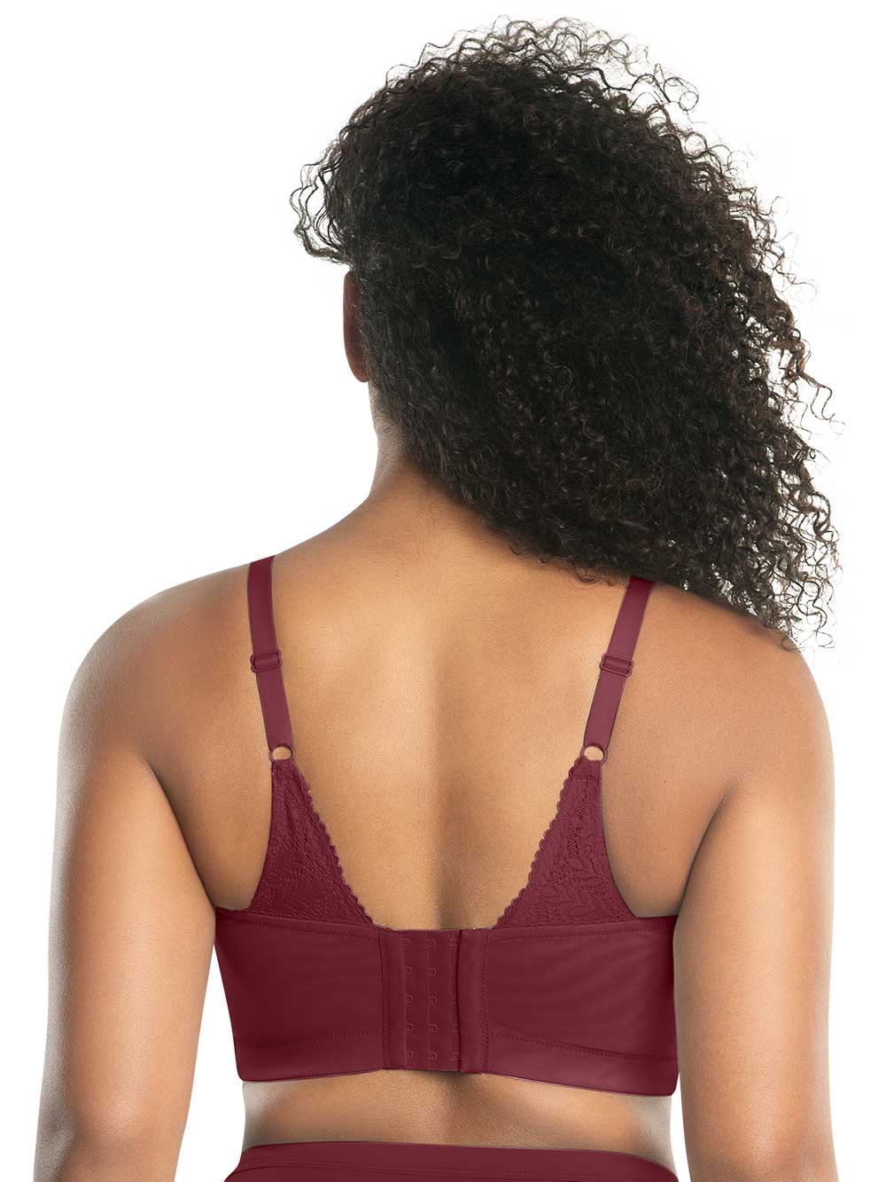 Parfait Bras Parfait Mia Lace Wire-free Padded Lace Bralette - Rio Red