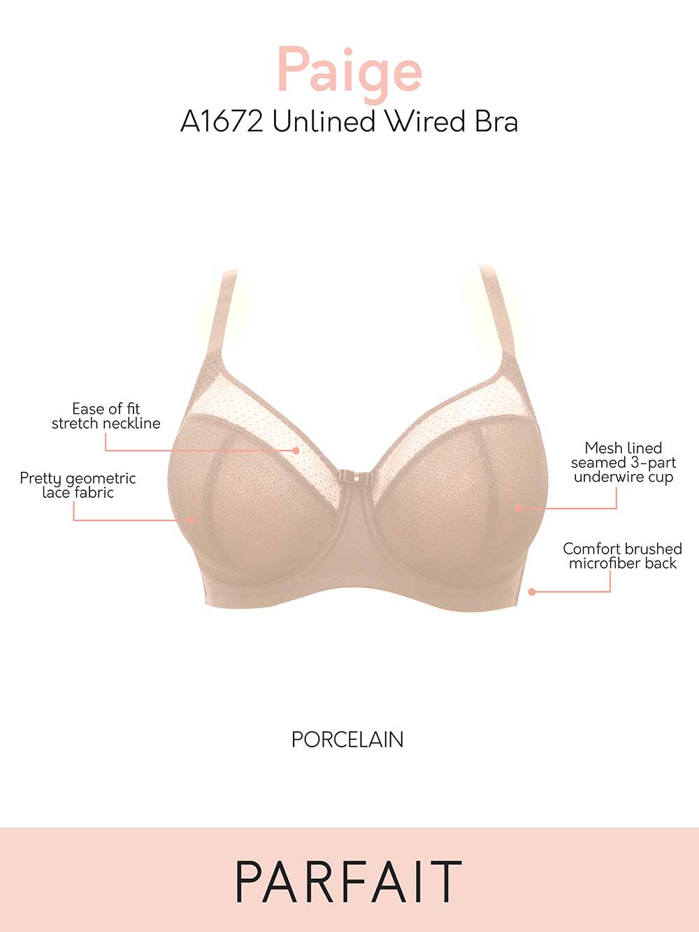 Parfait Bras Parfait Paige Unlined Wire Bra