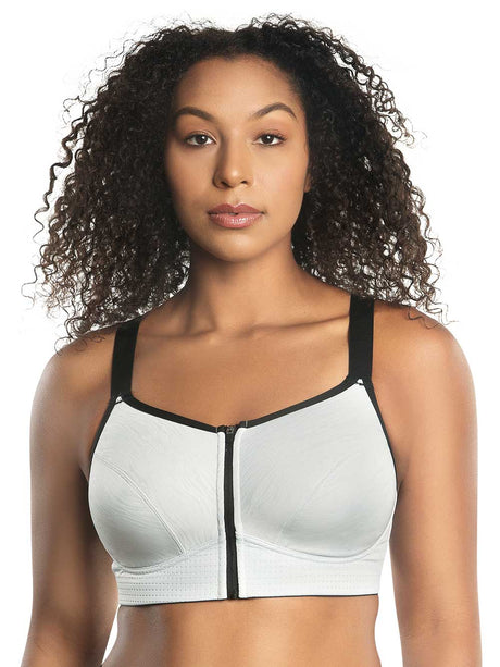 Parfait Bras Parfait Wave Wire-free Zip Front Sports Bra