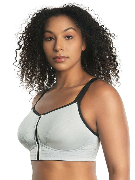 Parfait Bras Parfait Wave Wire-free Zip Front Sports Bra