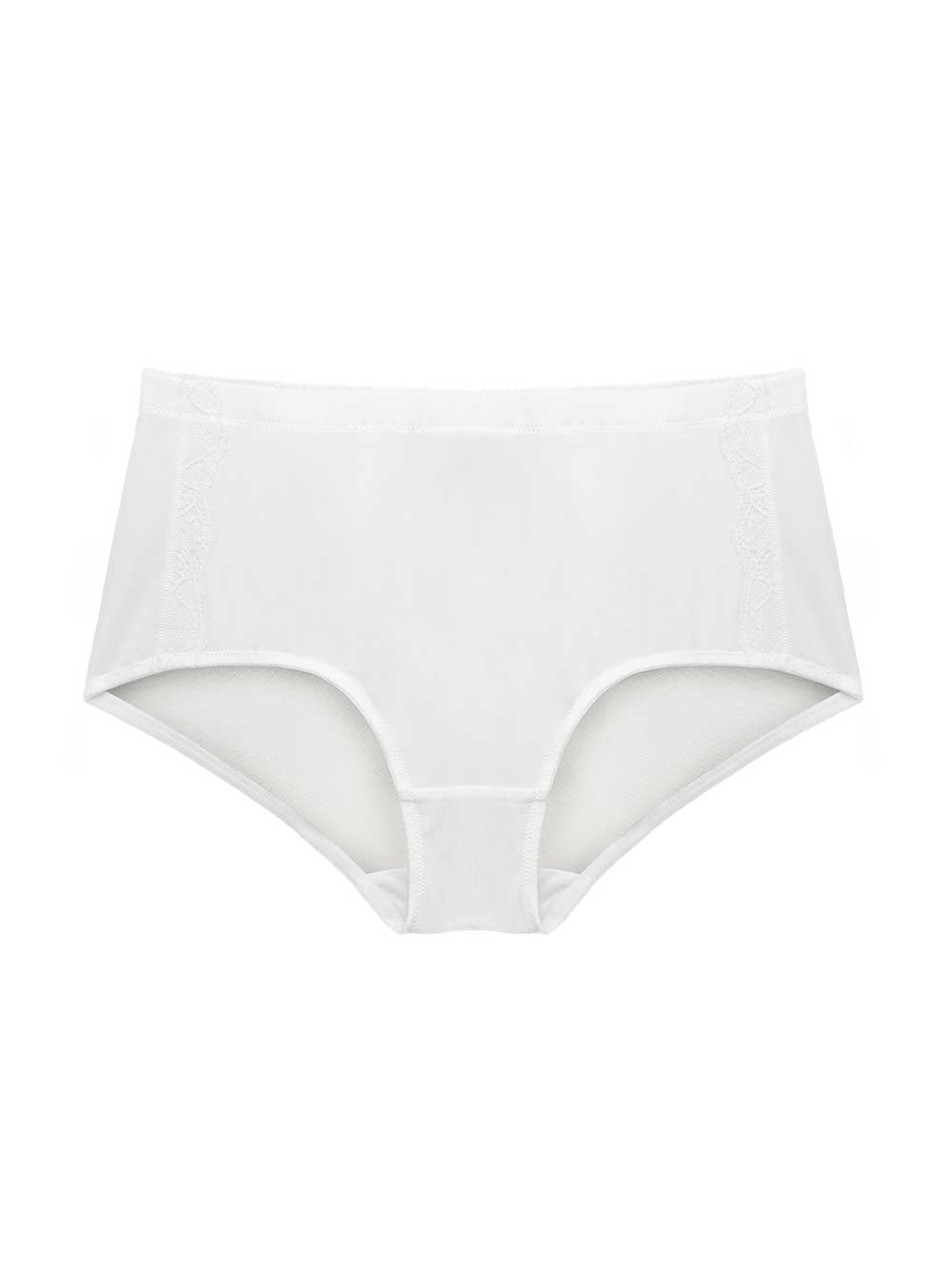Elissa High Waist Control Panty - Pearl White – Parfait Lingerie