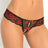 Rene Rofe Crotchless Panties S/M / Red CROTCHLESS LACE THONG PANTIES