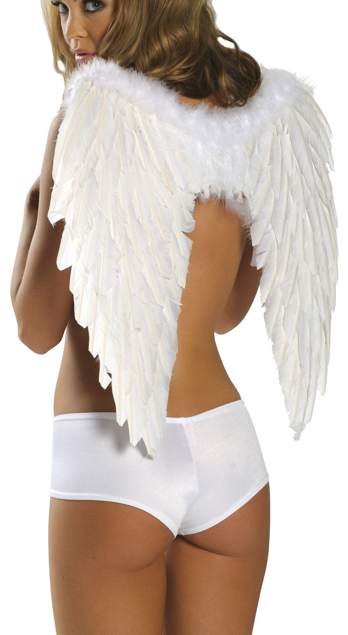 Roma Costume Accessories Black / One Size 1361 - Feathered Wings