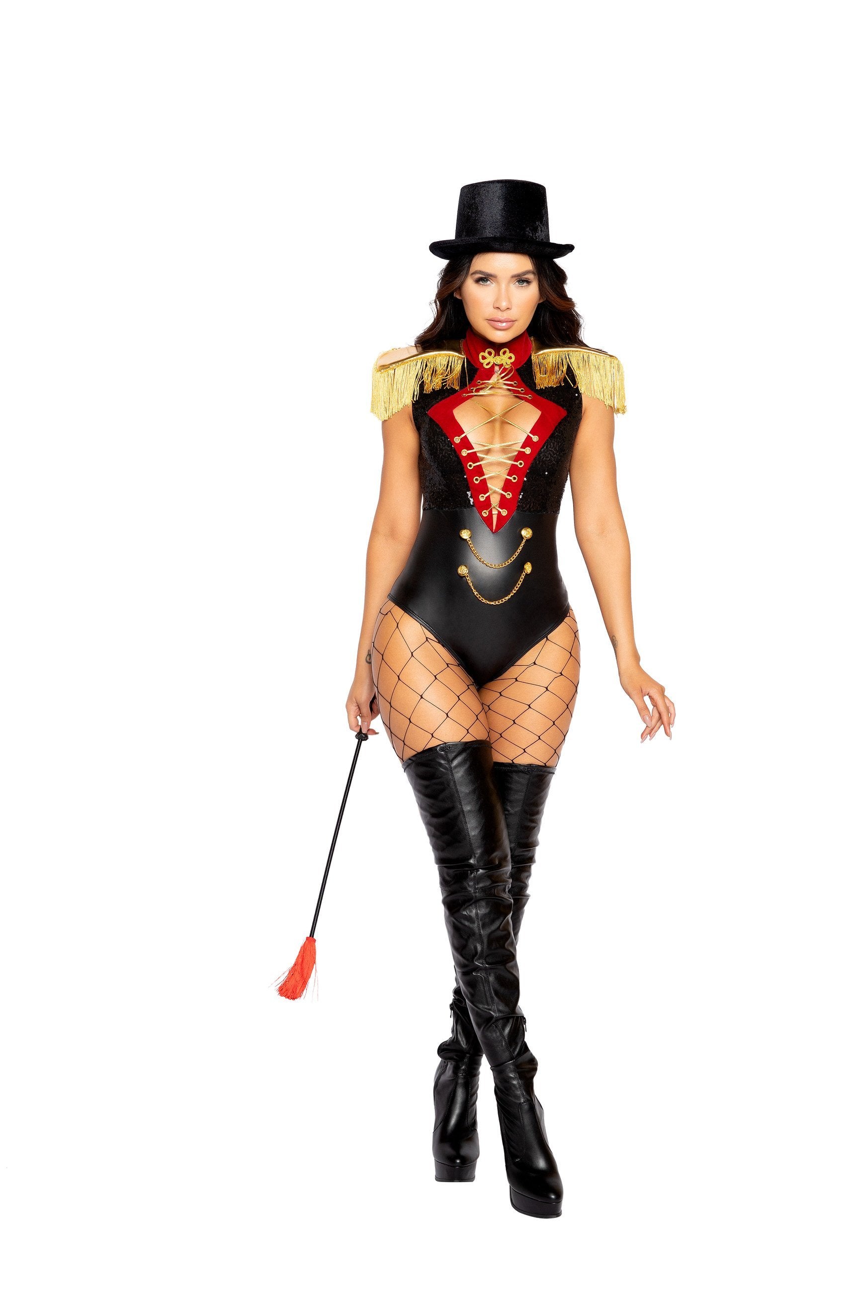 Roma Costume Costumes Small / Black/Red/Gold 4976 - 2pc Beauty Ringmaster