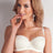SOLD OUT SOLD OUT 30 / B / cream Samanta: Hemaris Contour Silicone Bra A351