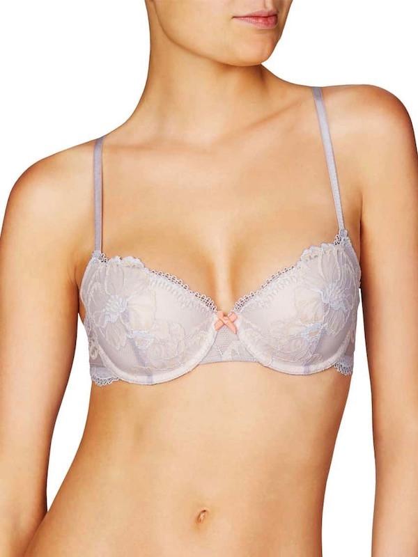 SOLD OUT SOLD OUT 32 / A / Cloud Grey Silver Heidi Klum Contour Balconnet Bra