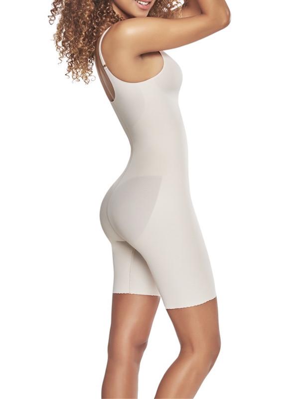 SOLD OUT SOLD OUT XS-30 / Natural Mid-Thigh Invisible Bodysuit Shaper Short 1278