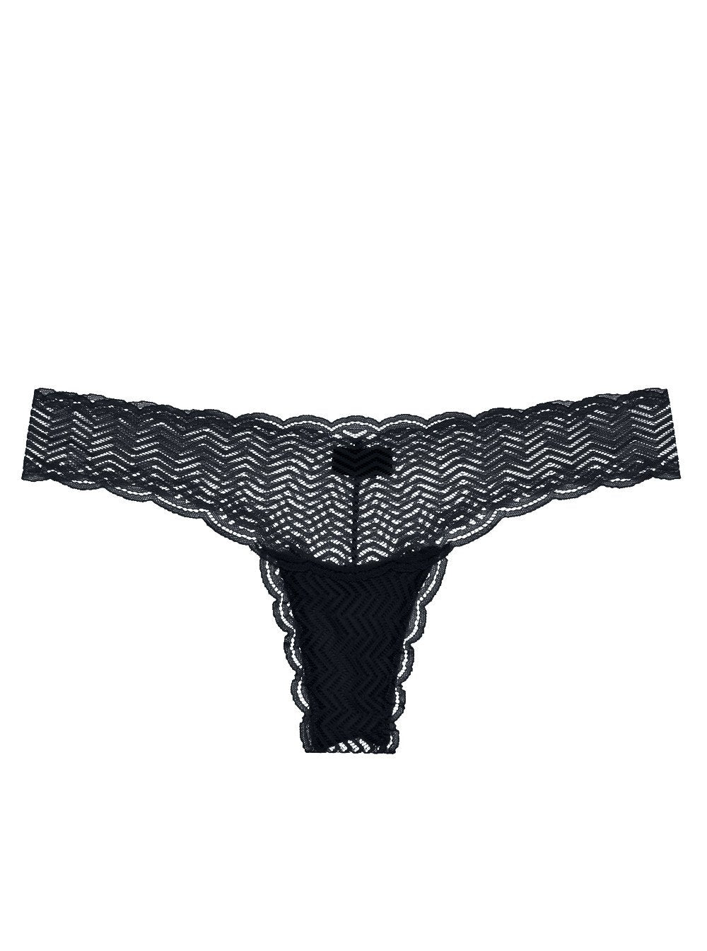 SOLD OUT SOLD OUT O/S / BLACK SWEET TREATS&trade; GEO THONG