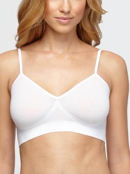 SOLD OUT SOLD OUT S/M / White Audrey Seamless Day Bra - YT5-036