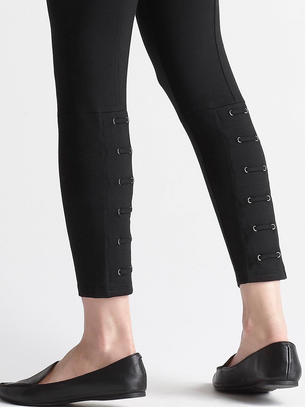 SOLD OUT SOLD OUT Yummie High Waisted Ankle Legging w/ Faux Lace Up