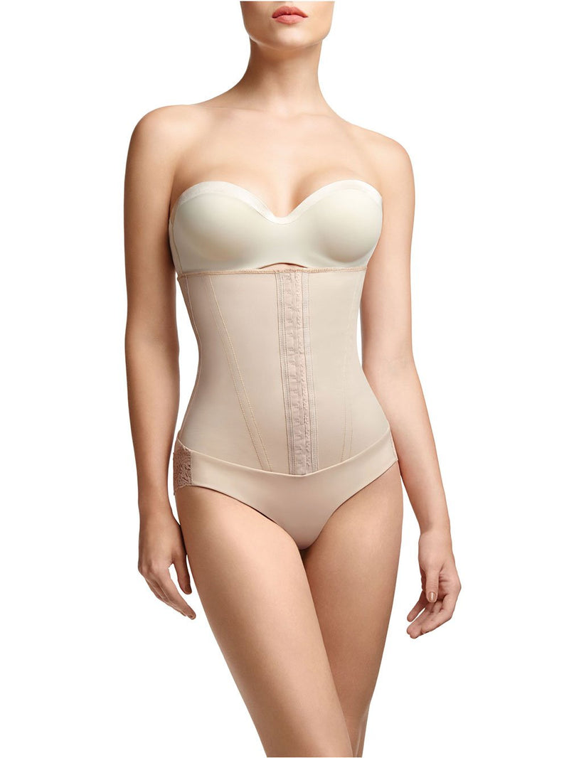 Squeem Shapewear 0 / Beige Perfectly Curvy High Waist Trainer Brief Shaper