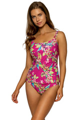 Sunsets "Brands,Swimwear" 32D/34C / ORCOA / 75 Sunsets Orchid Oasis Taylor Tankini
