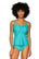 Sunsets "Brands,Swimwear" 32D/34C / SEAAQ / 74 Sunsets Seaside Aqua Avery Tankini