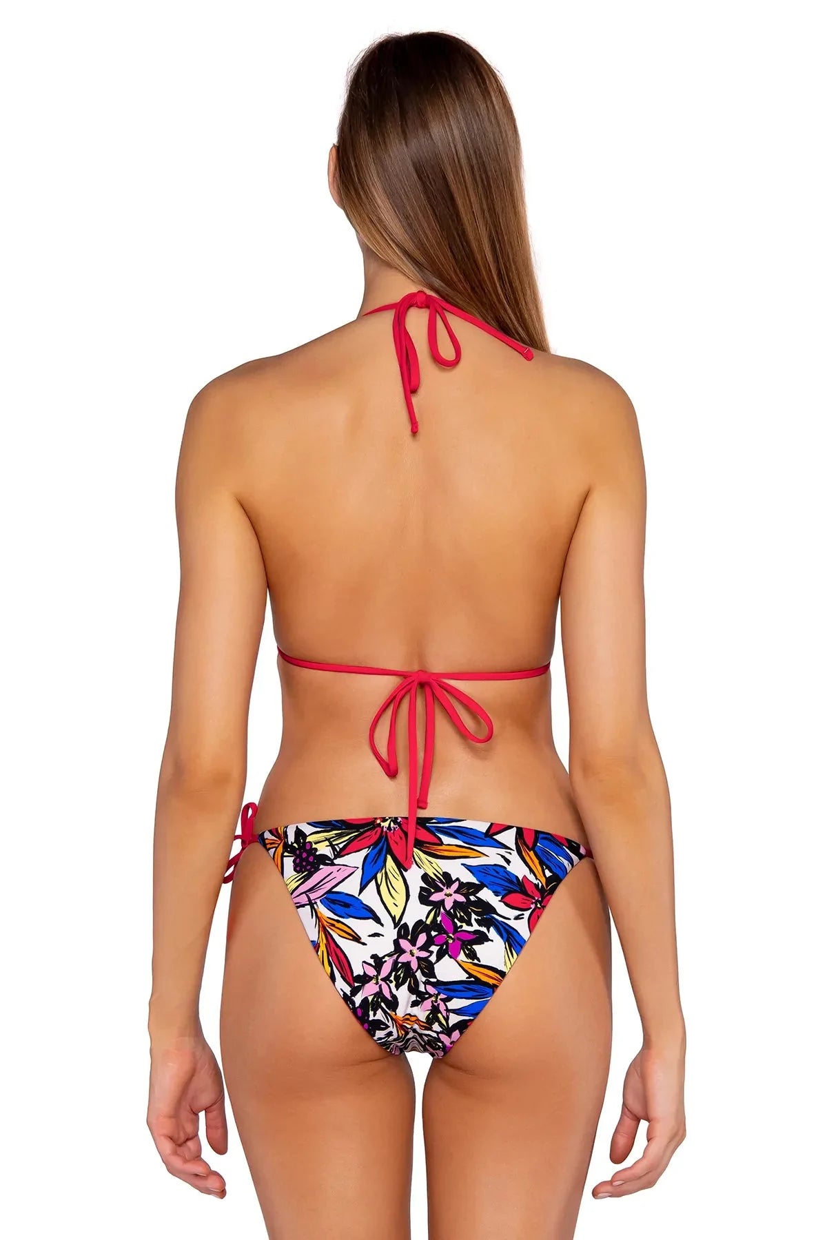 Sunsets &quot;Brands,Swimwear&quot; Sunsets Bold Blossom Reversible Starlette Triangle
