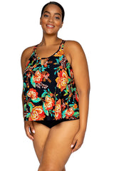 Sunsets Escape "Brands,Swimwear" 14 / MIDIP / 584T Sunsets Escape Midnight in Paris Sadie Tankini