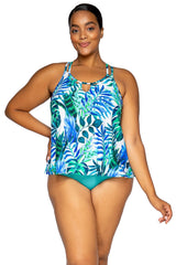 Sunsets Escape "Brands,Swimwear" 14 / SEASC / 584T Sunsets Escape Seascape Sadie Tankini