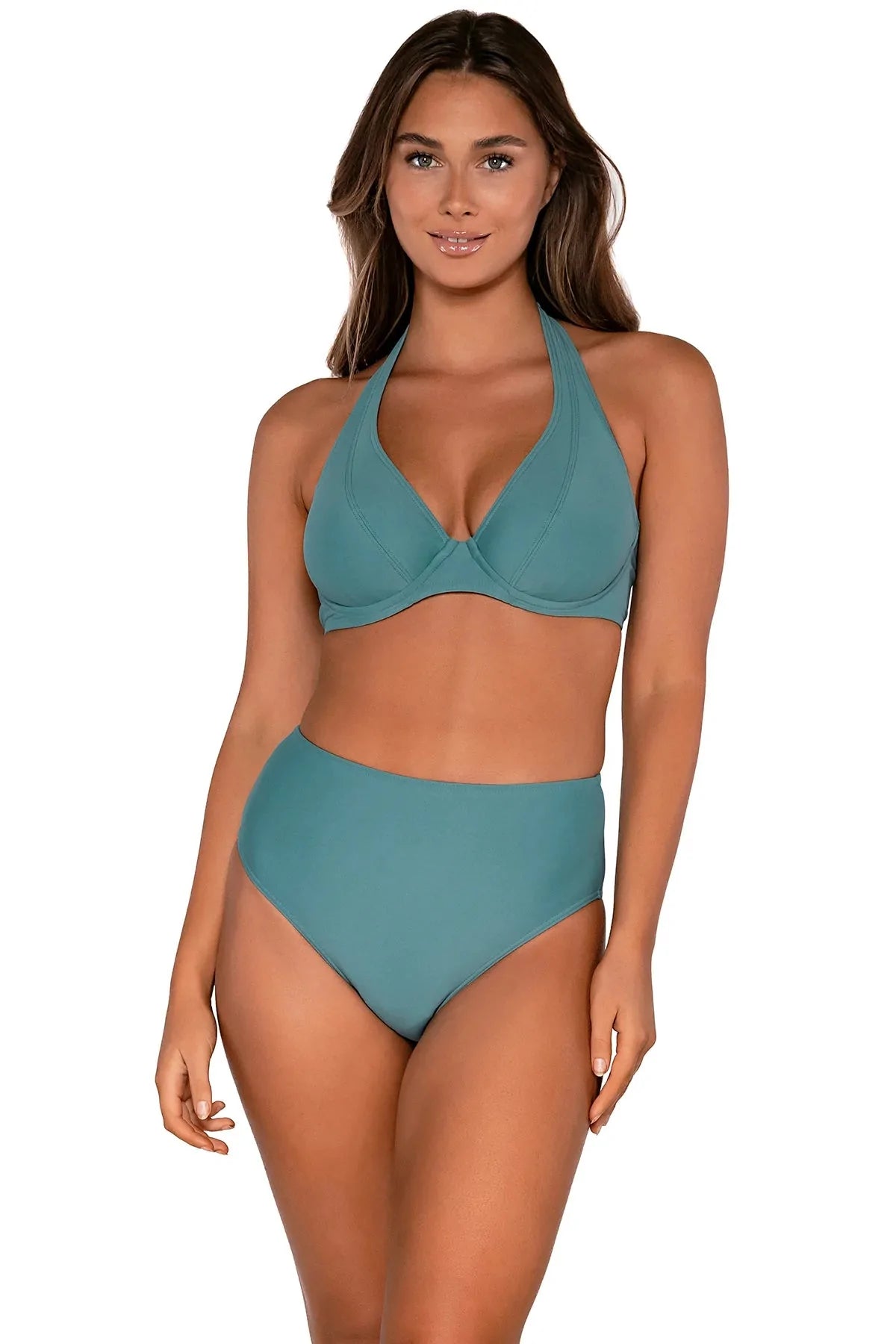 Sunsets Escape "Brands,Swimwear" 32D/34C / OCEAN / 51 Sunsets Ocean Muse Halter