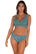 Sunsets Escape "Brands,Swimwear" 32D/34C / OCEAN / 523 Sunsets Ocean Elsie Top