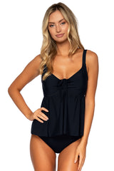Sunsets Escape "Brands,Swimwear" 6 / BLCK / 570T Sunsets Escape Black Marin Tankini