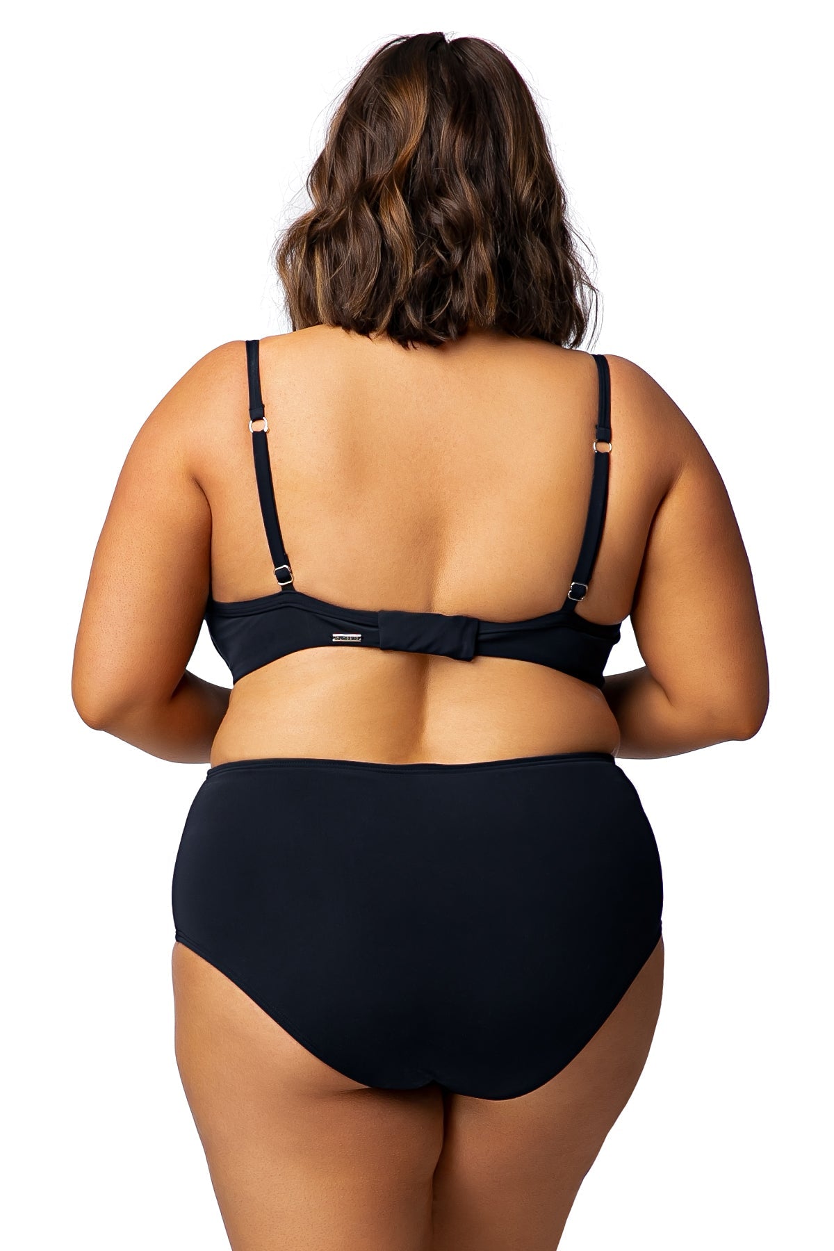 Sunsets Escape "Brands,Swimwear" 6 / BLCK / 97B Sunsets Escape Black High Seas High Waist