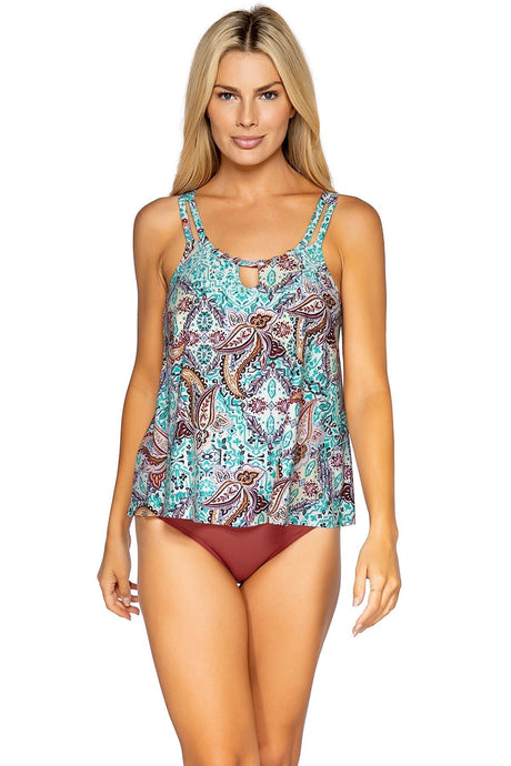 Sunsets Escape "Brands,Swimwear" 6 / MORMA / 584T Sunsets Escape Moroccan Market Sadie Tankini