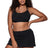 Sunsets Escape "Brands,Swimwear" Sunsets Black Sporty Swim Skirt