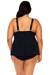 Sunsets Escape "Brands,Swimwear" Sunsets Escape Black Sadie Tankini