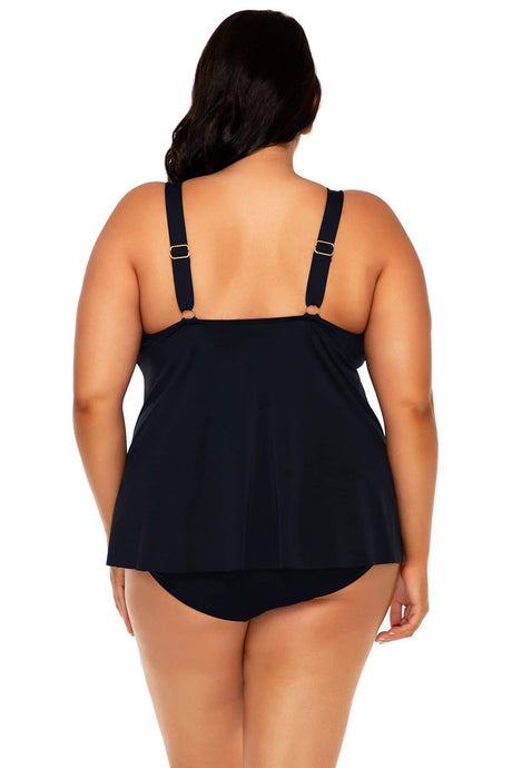 Sunsets Escape "Brands,Swimwear" Sunsets Escape Black Sadie Tankini