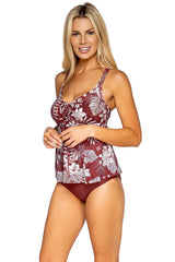Sunsets Escape "Brands,Swimwear" Sunsets Escape Hawaiian Hideaway Marin Tankini