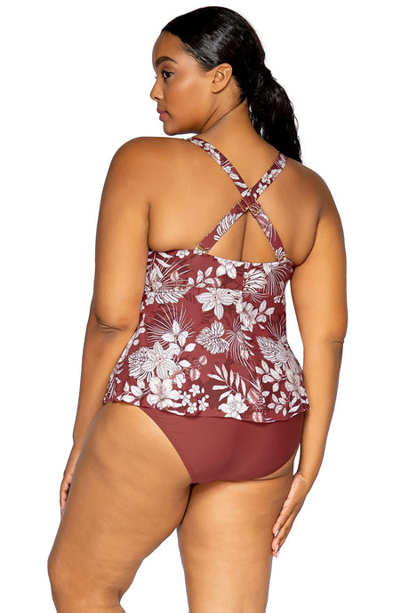 Sunsets Escape "Brands,Swimwear" Sunsets Escape Hawaiian Hideaway Marin Tankini