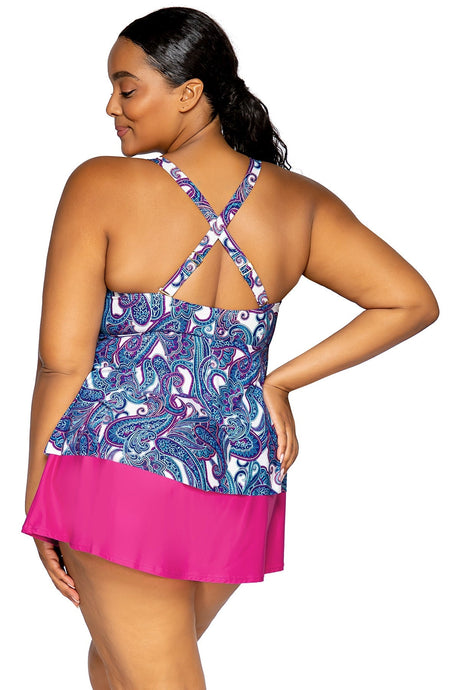 Sunsets Escape "Brands,Swimwear" Sunsets Escape Regatta Paisley Marin Tankini