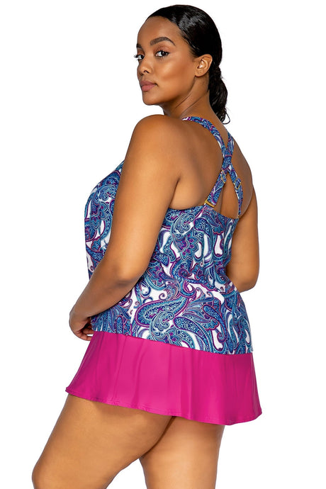 Sunsets Escape "Brands,Swimwear" Sunsets Escape Regatta Paisley Sadie Tankini