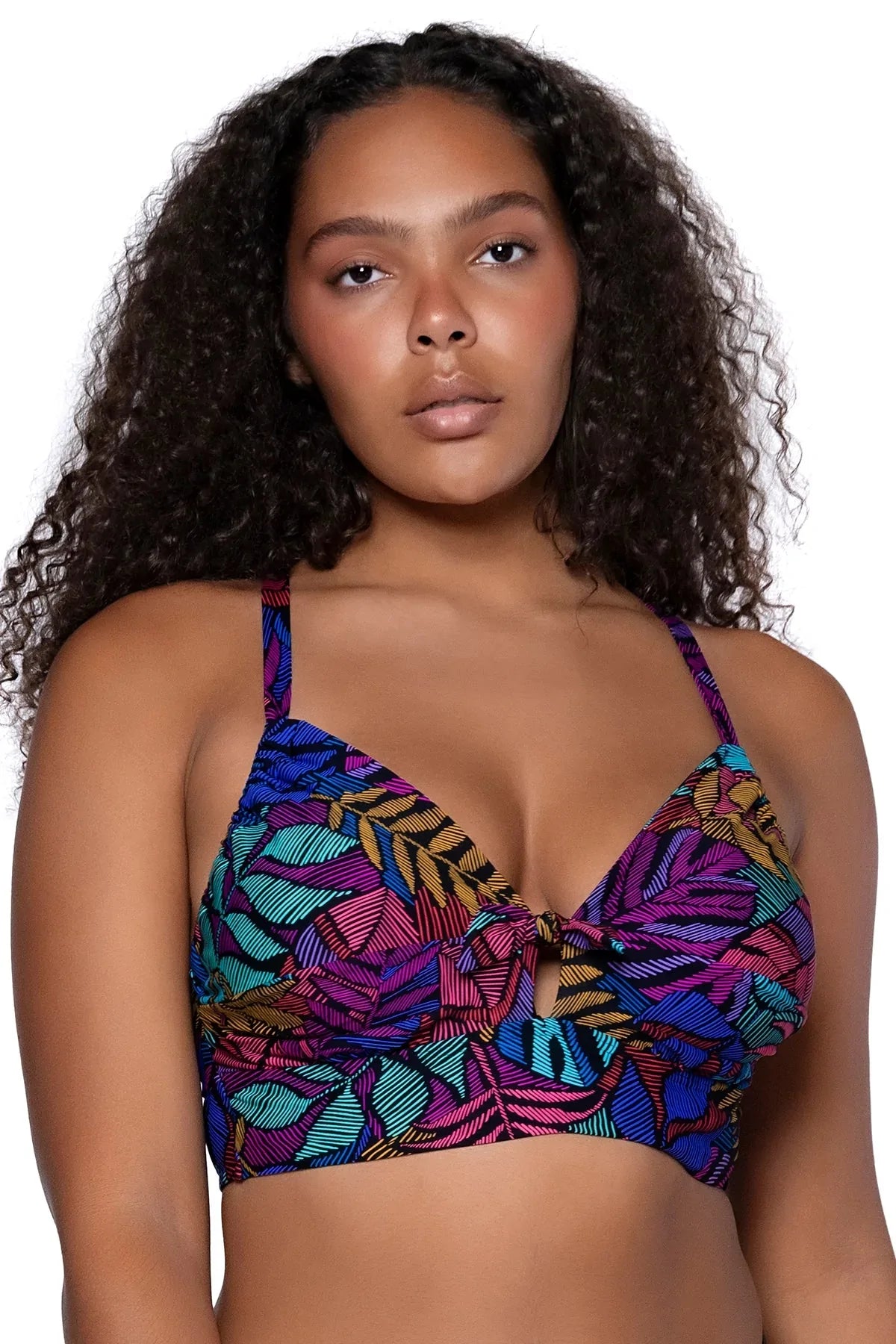 Sunsets Escape "Brands,Swimwear" Sunsets Panama Palms Colette Bralette