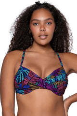 Sunsets Escape "Brands,Swimwear" Sunsets Panama Palms Crossroads Underwire